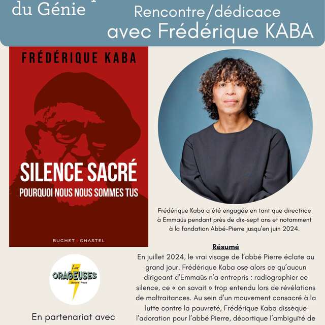 Rencontre dédicace avec Frédérique Kaba