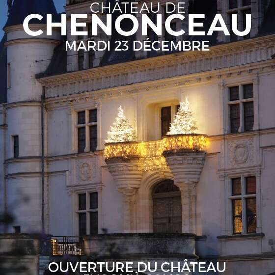 Nocturne de Noël à Chenonceau