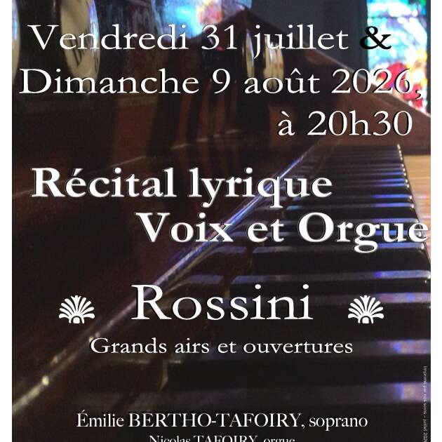 Récital lyrique : Voix et orgue