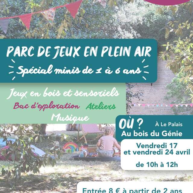 Parc de jeux en plein air : la Boussole (1 à 6 ans)