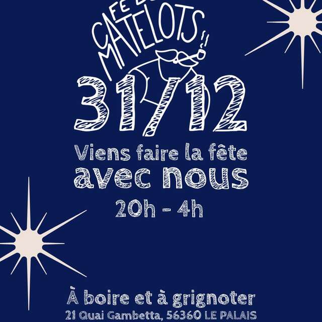 Viens faire la fête avec nous au Café des Matelots