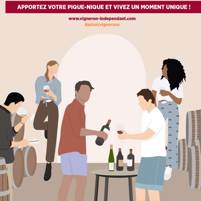 Pique Nique : Vignerons Indépendants : Domaine du Croc du Merle