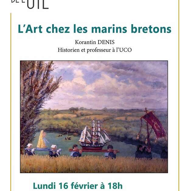Conférence : Art populaire breton: les marins laboureurs de la mer et rouleurs d'océan.