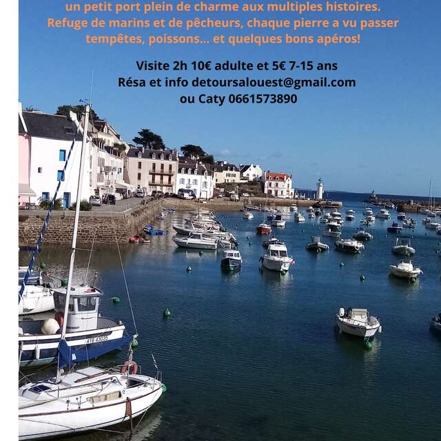 Visite guidée de Sauzon, détours à l'ouest