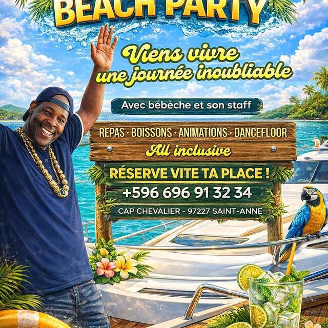 Bikini Beach avec Bébêche