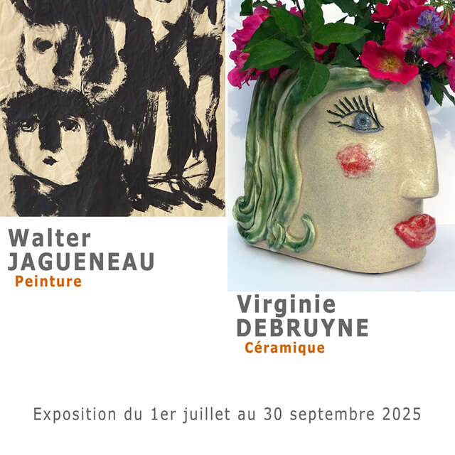 Exposition : Walter Jagueneau - Virginie Debruyne