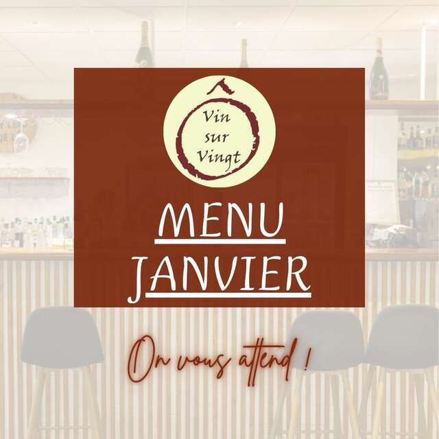 Menu du mois (O vin sur vingt)