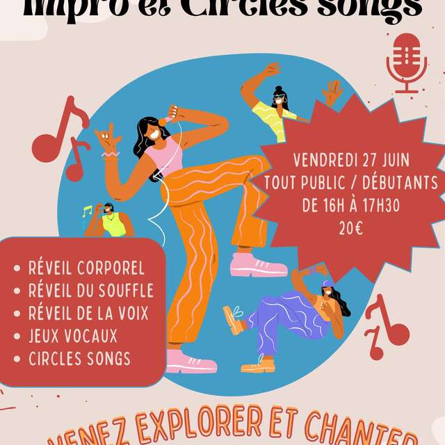Atelier chant "Impro et Circles songs"