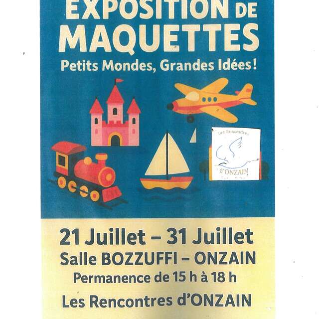 Exposition de maquettes