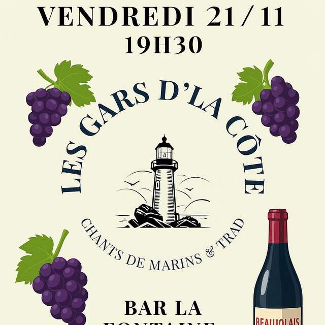 Concert : Les Gars de la côte