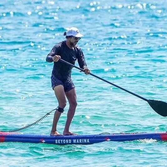 Course de paddles