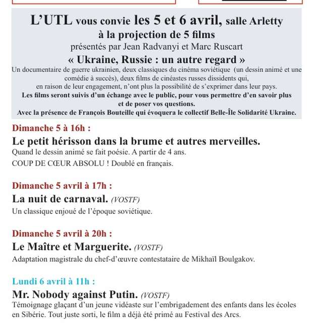 Festival "Rivages de Russie"/Ukraine