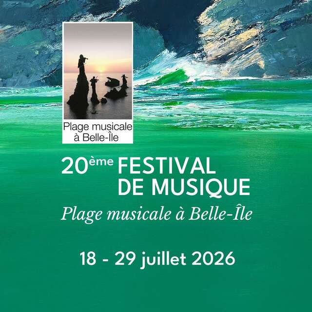 Plage musicale à Belle Ile : Musique et spectacle vivant
