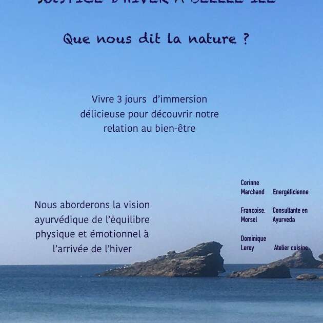 Solstice d'hiver à Belle Ile