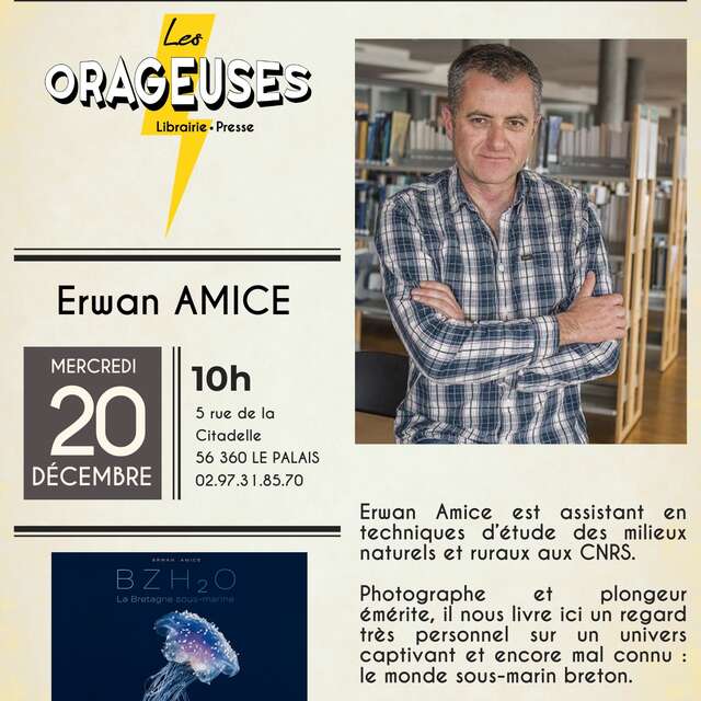 Séance de dédicace : Erwan Amice