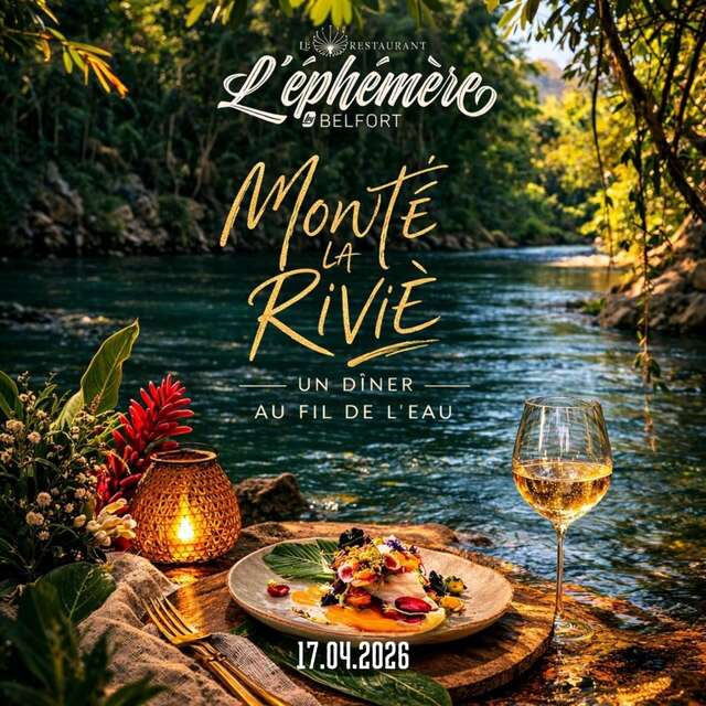 Menu "Monté La Riviè" (L'éphémère Belfort)