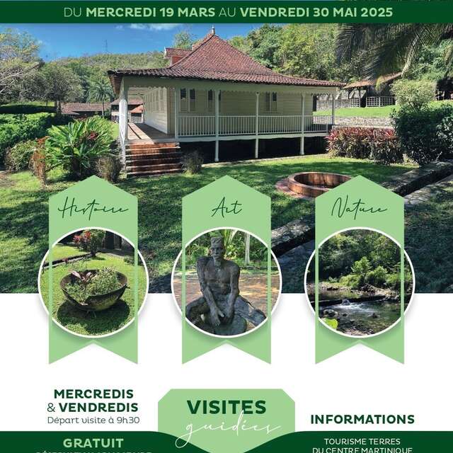 Visites guidées de l'Habitation Fonds Rousseau
