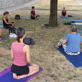 Yoga à l’évêché