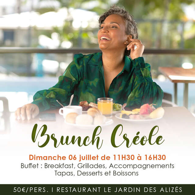 Brunch Créole (Le Jardin des Alizés - Karibéa Squash Hôtel ***)