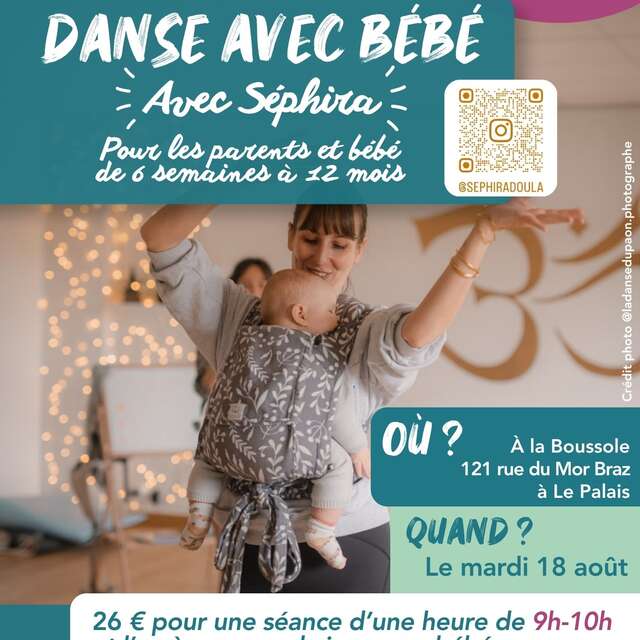 Atelier "Danse avec bébé" avec Séphira