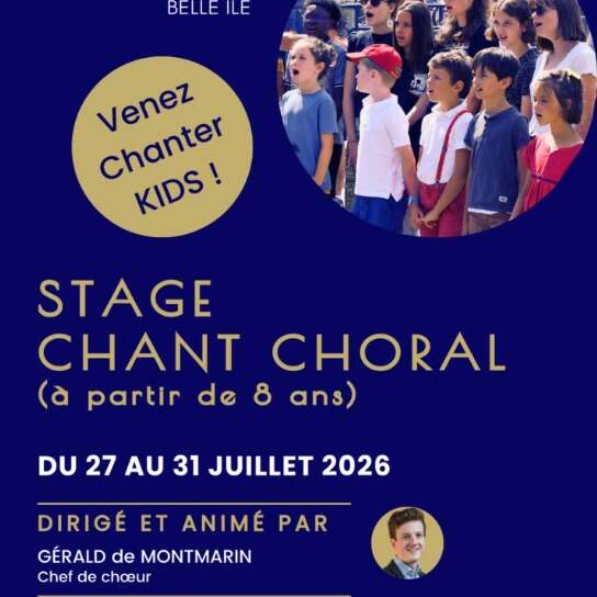 Stage Chant Choral : Venez chanter kids