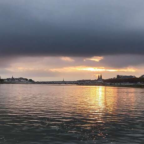 Balade soir en bateau commentée sur la Loire
