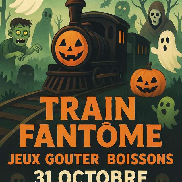 Halloween : Train fantôme au bois du génie