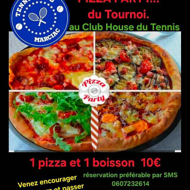 Pizza party au Tennis Club