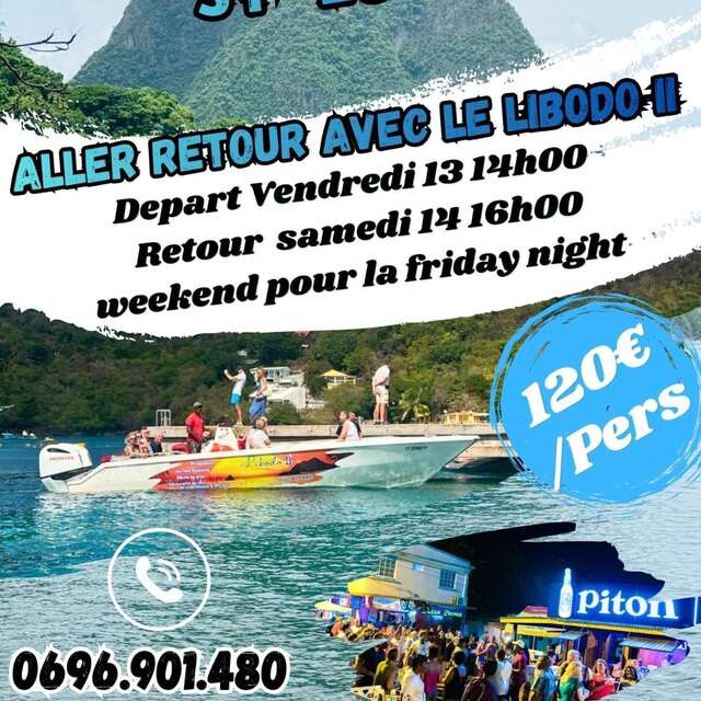 Week-end Sainte-Lucie (Libodo II Excursions)