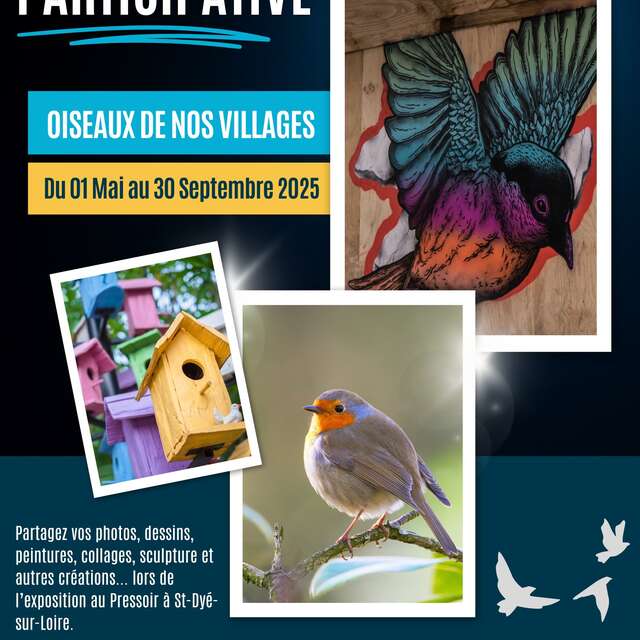 Exposition participative « Oiseaux de nos villages »