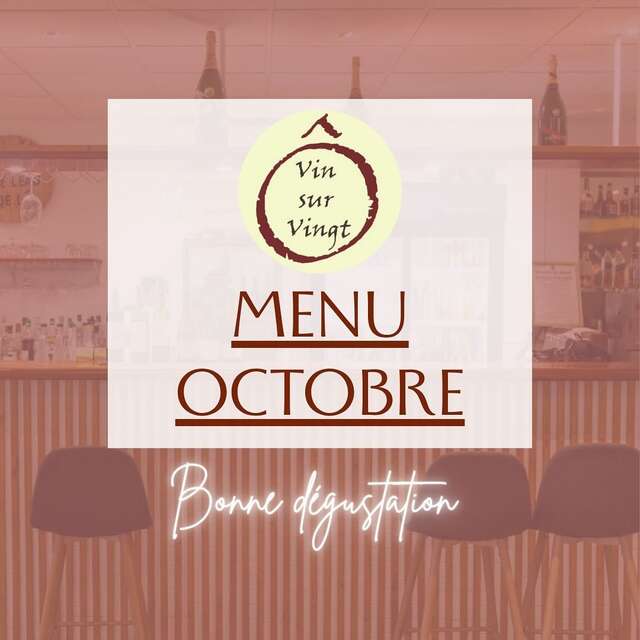 Menu du mois (O vin sur vingt)