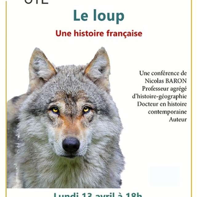 Conférence : Le loup, une histoire française