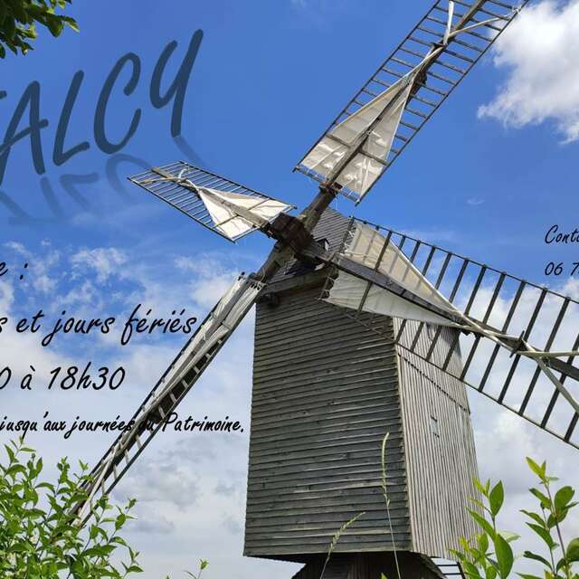 Visite du moulin à vent de Talcy
