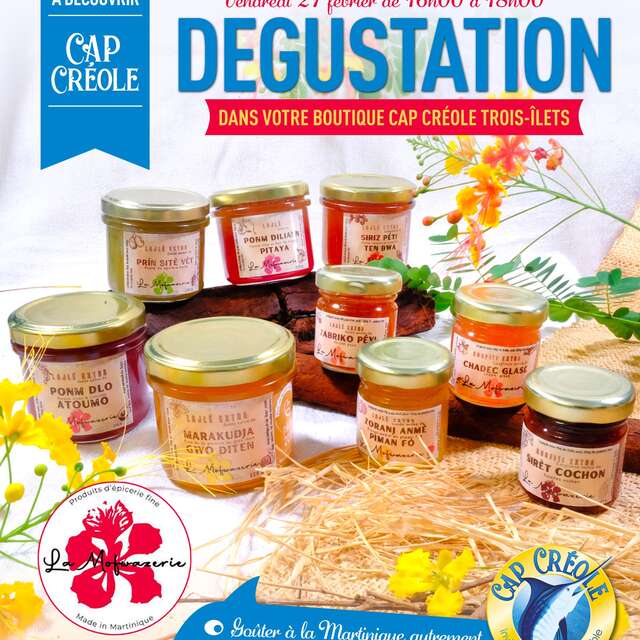 Dégustation confiture La Mofwazerie