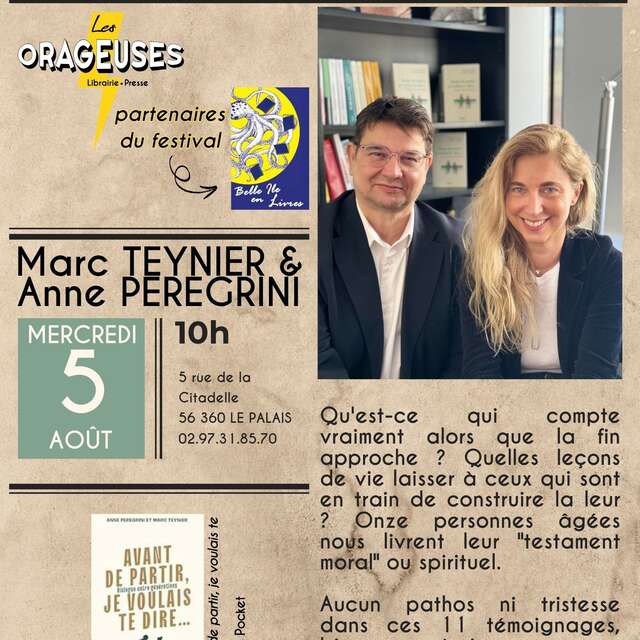 Séance de dédicace : Marc Teynier & Anne Peregrini