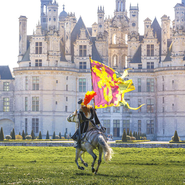 Pferdeshow in Chambord