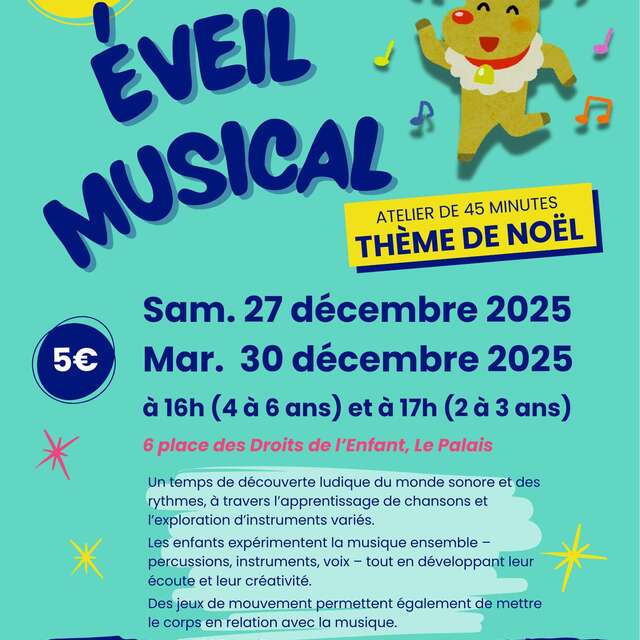 Atelier éveil musical