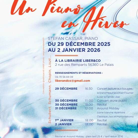 Un piano en hiver : Récital Stefan Cassar