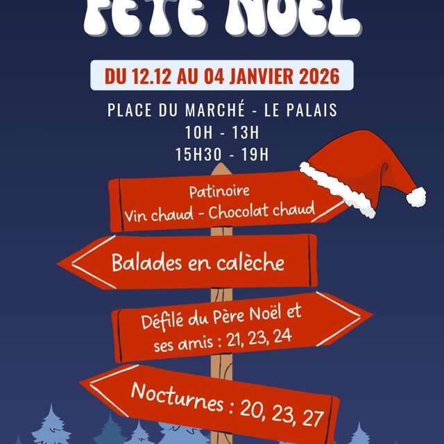 Belle Ile en Rire fête Noel