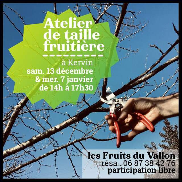 Atelier de taille fruitière