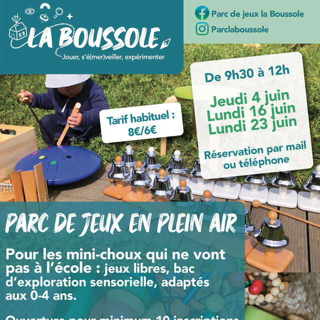 Mini-Parc en plein air - La Boussole