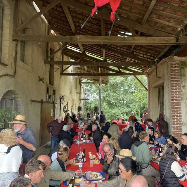 Concert & repas au moulin