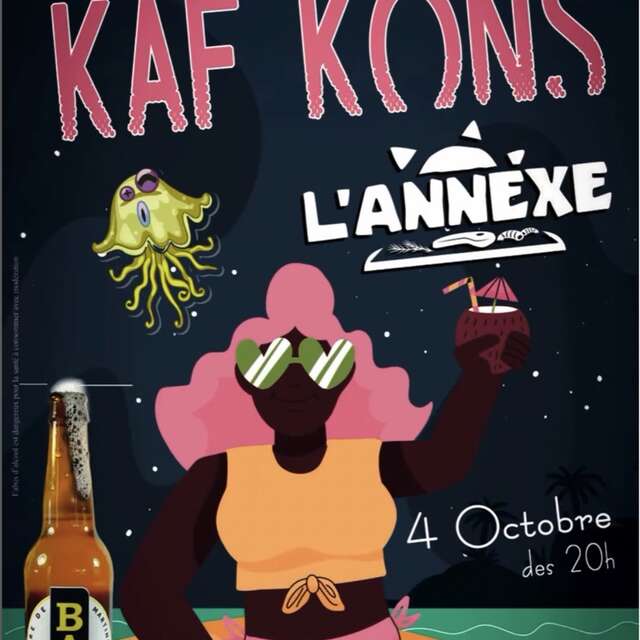 Soirée Kaf-kons à l'Annexe Marin
