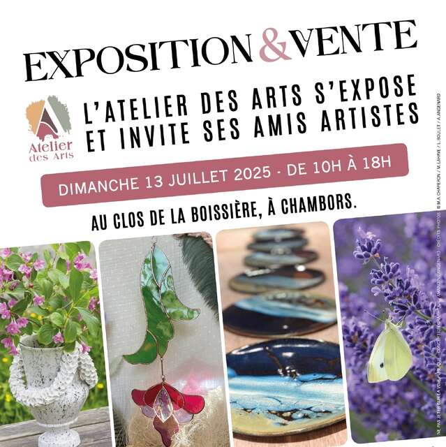 Exposition-vente de L'Atelier des Arts