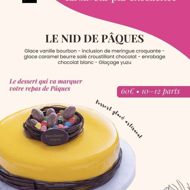Nid de Pâques (Excellence Glaces)