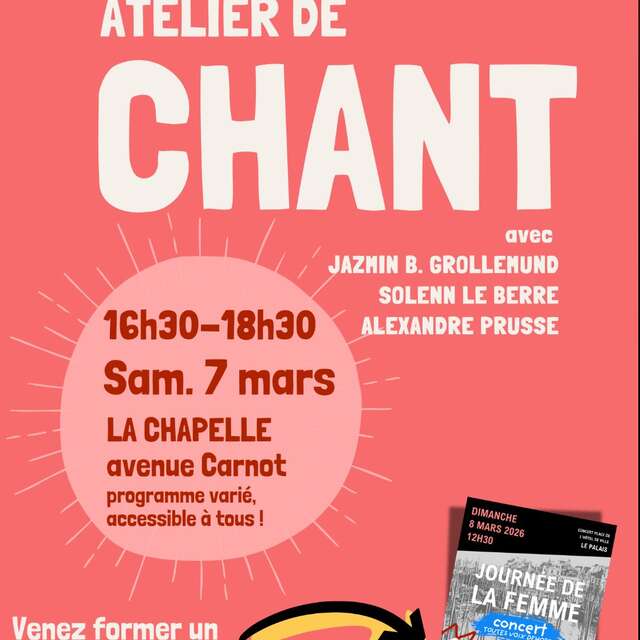 Atelier de chant
