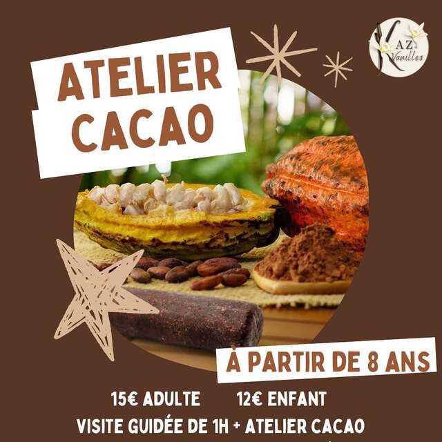 Visite + Atelier Cacao (Kaz à Vanille)