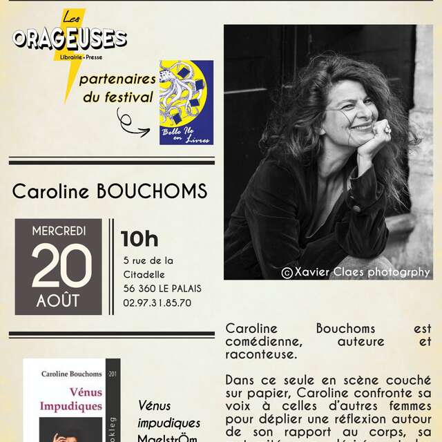 Séance de dédicace : Caroline Bouchoms