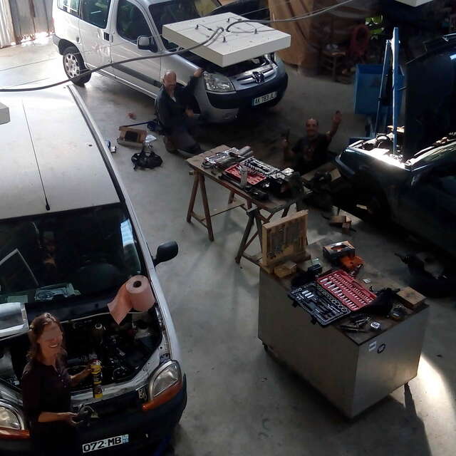 Visites L'ALtelier, garage associatif