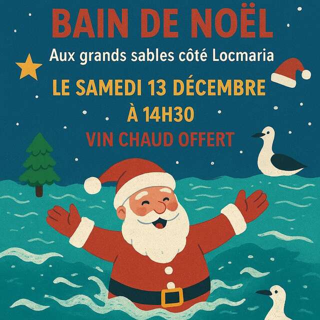 Bain de Noel des guillemots